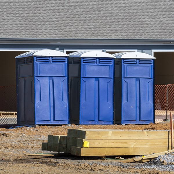 do you offer hand sanitizer dispensers inside the porta potties in Newcomb IL